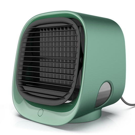 USB Desk Mini Fan Portable Air Cooler Fan Air Conditioner Light Desktop Air Cooling Fan Humidifier Purifier For Office Bedroom