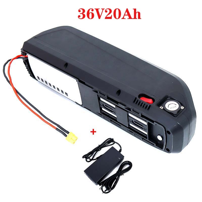 NEW 48V20Ah 36V20Ah 52V20Ah ebike Battery Hailong battery with USB built-in BMS 350W-1000W 10S 13S 14S 18650 battery duty free