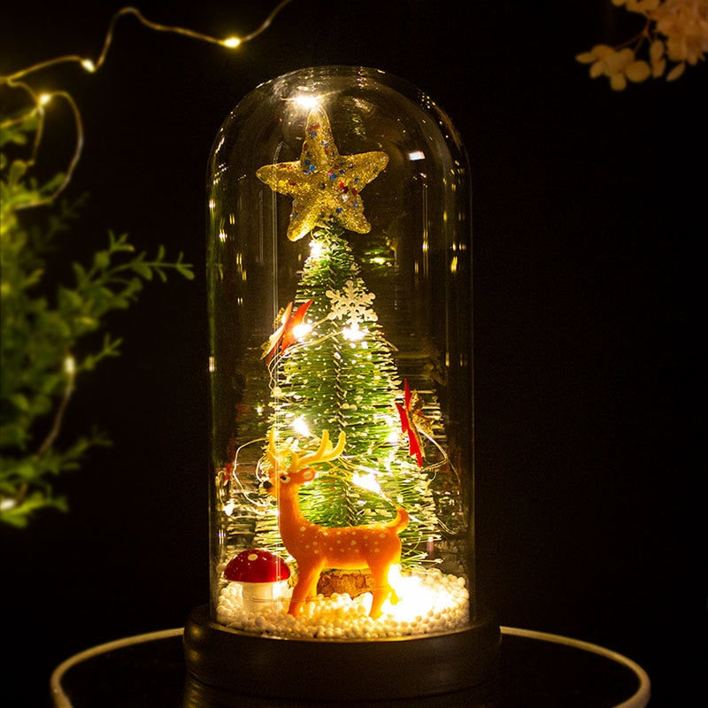 Christmas Gifts Älg Tomteträd LED Ljus