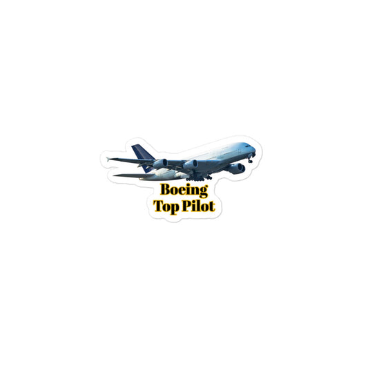 Boeing pilot stickers