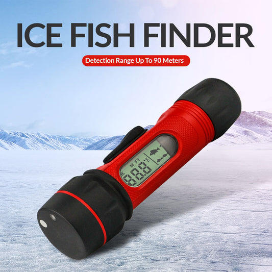 Ice Fishing Echo Sounder Fish Finder Wireless Sounder Depth Digital Handheld Transducer Sensor Sonar Fishfinder Winter Fishing