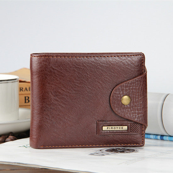 2022 New Brand High Quality Short Men&#39;s Wallet With Coin Pocket Qualitty Guarantee Leather Purse For Male Restor Card Holder