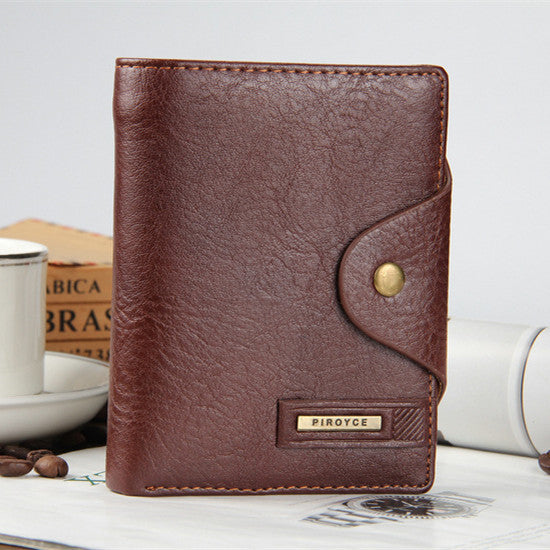 2022 New Brand High Quality Short Men&#39;s Wallet With Coin Pocket Qualitty Guarantee Leather Purse For Male Restor Card Holder