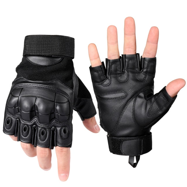 Touch Screen Tactical Gloves PU Leather Army Military Combat Airsoft Sports Cycling Paintball Hunting Full Finger Glove Men/Woman