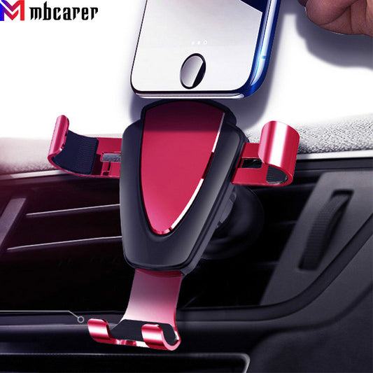 Gravity Phone Holder Auto Lock  For Xiaomi LG Huawei P20 iPhone Samsung Huawei for Car Metal Gravity Mobile Phone Stand