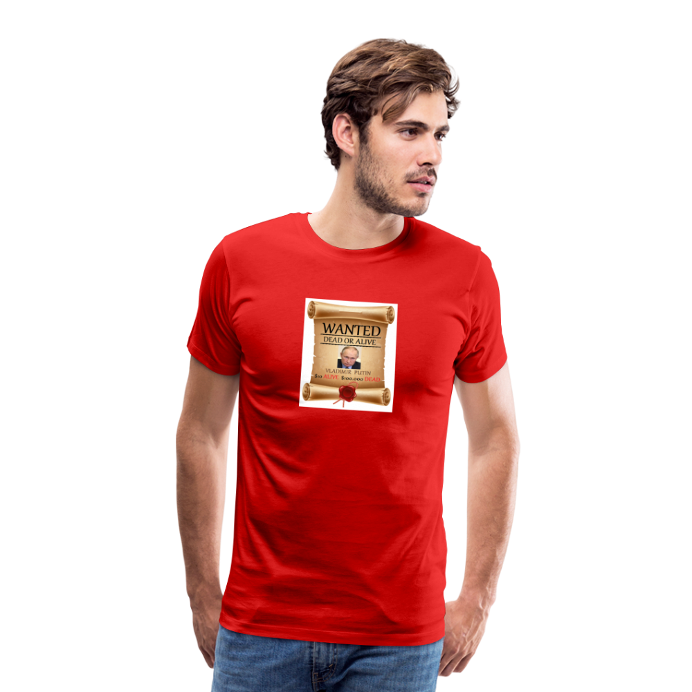 Premium-T-shirt herr putin - red