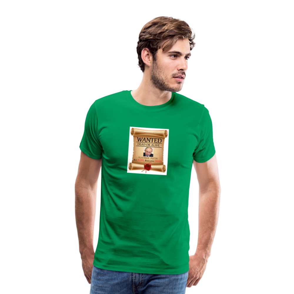 Premium-T-shirt herr putin - kelly green