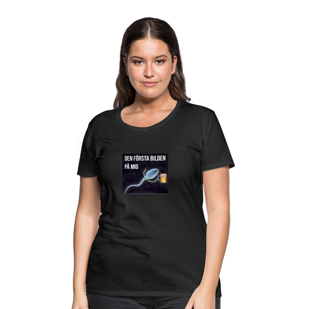 Premium-T-shirt dam ÖL-Spermie - black