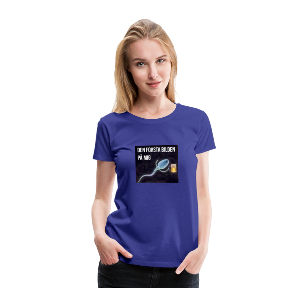 Premium-T-shirt dam ÖL-Spermie - royal blue