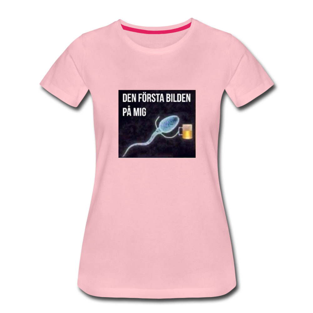 Premium-T-shirt dam ÖL-Spermie - rose shadow