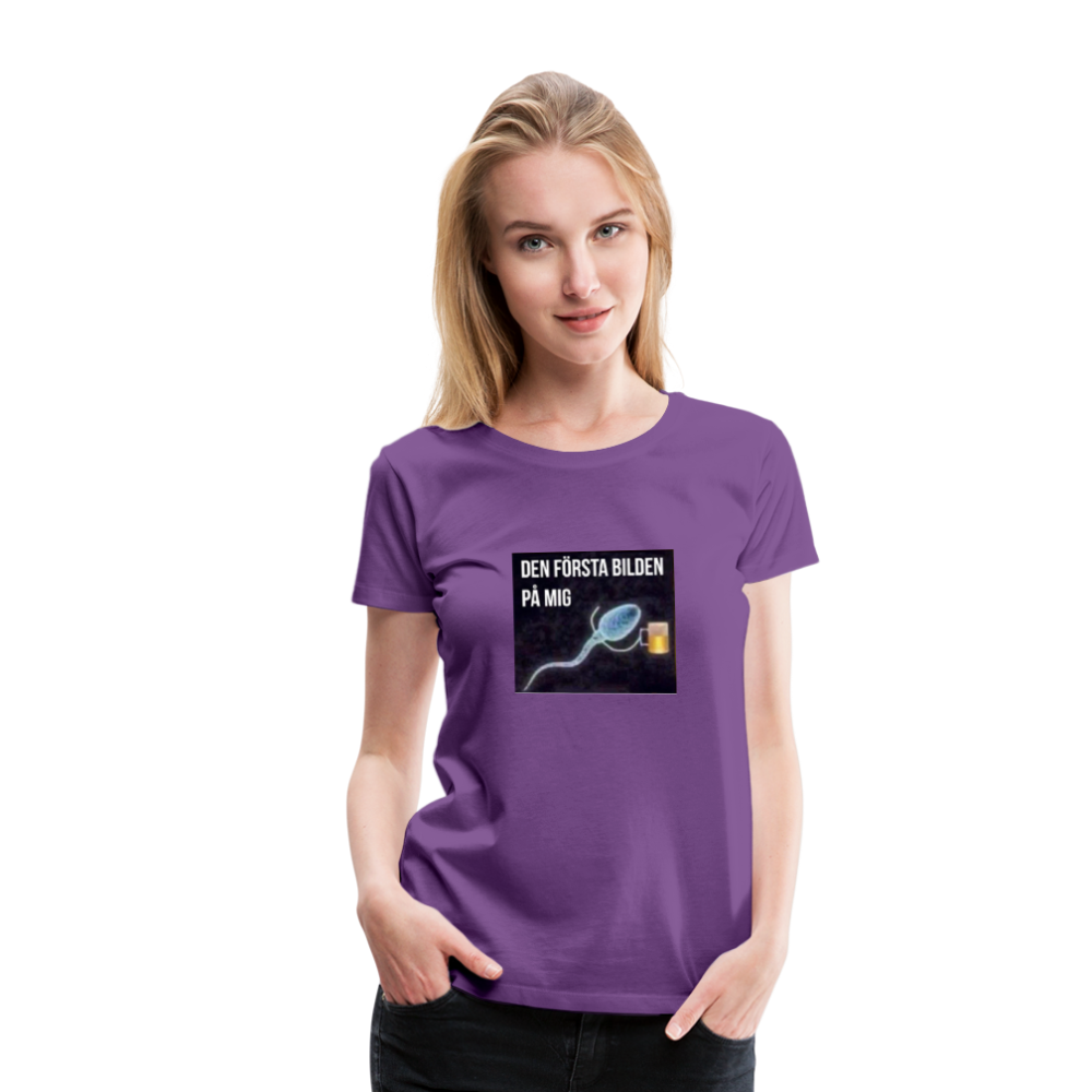 Premium-T-shirt dam ÖL-Spermie - purple