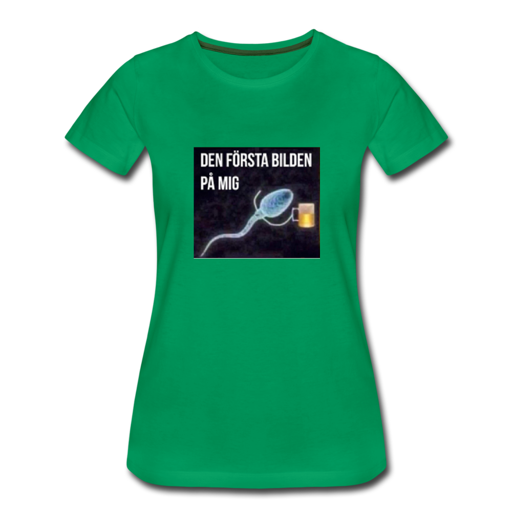 Premium-T-shirt dam ÖL-Spermie - kelly green