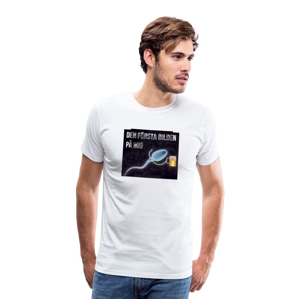 Premium-T-shirt herr ÖL-Spermie - white