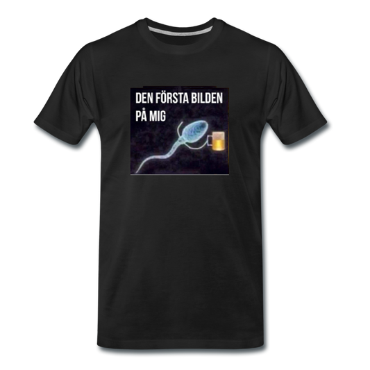 Premium-T-shirt herr ÖL-Spermie - black