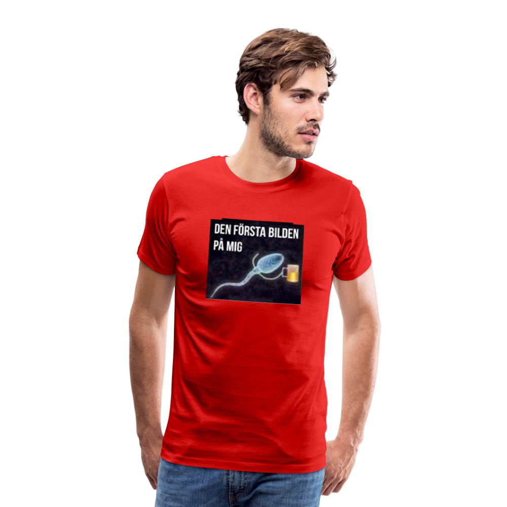 Premium-T-shirt herr ÖL-Spermie - red