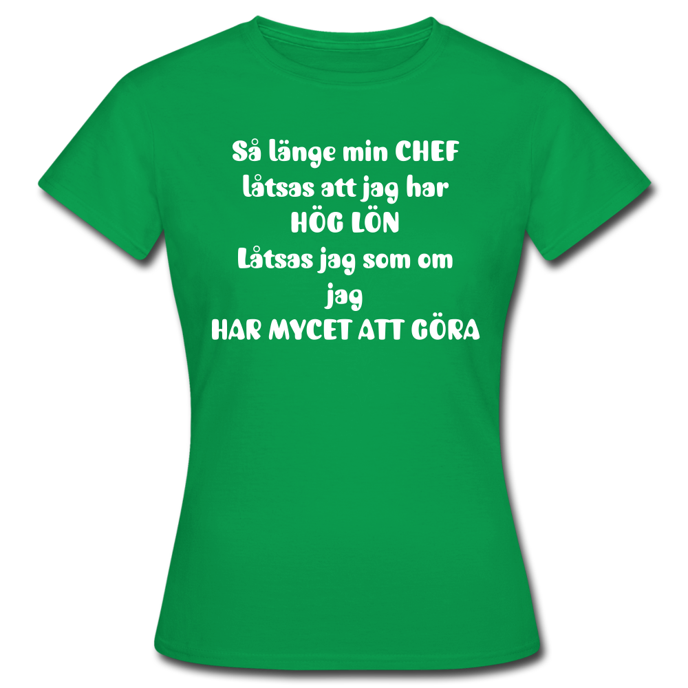 T-shirt dam chef - kelly green