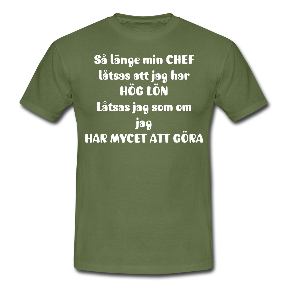T-shirt herr CHEF - military green