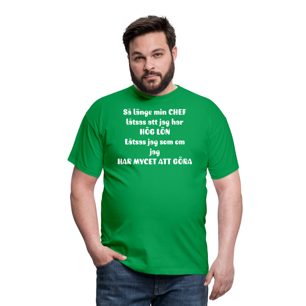 T-shirt herr CHEF - kelly green