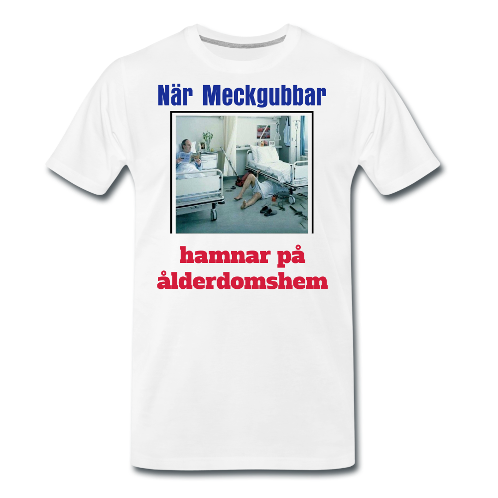 Premium-T-shirt herr mekaniker - white