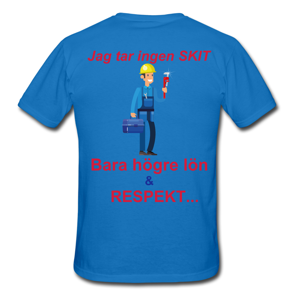 T-shirt herr mek - royal blue