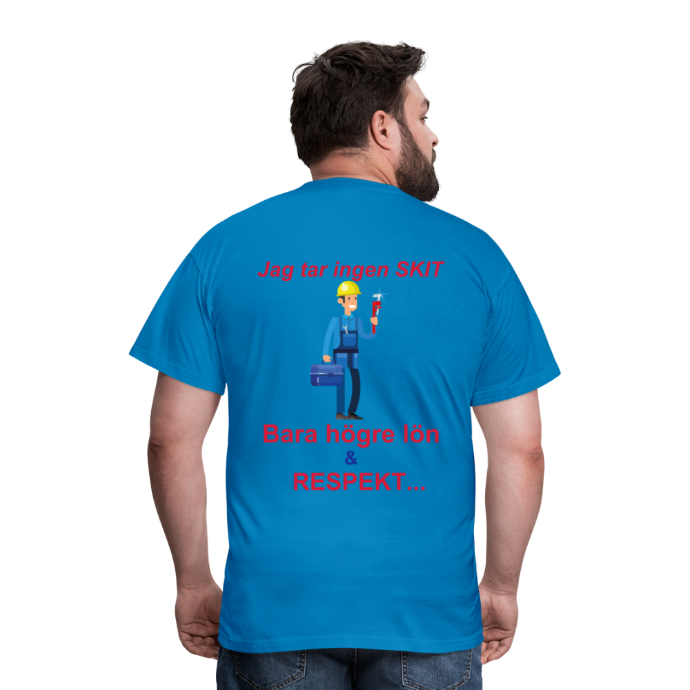 T-shirt herr mek - royal blue