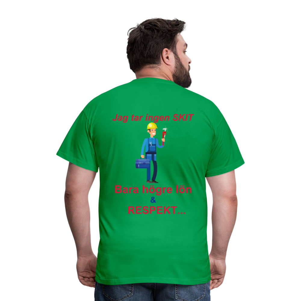 T-shirt herr mek - kelly green