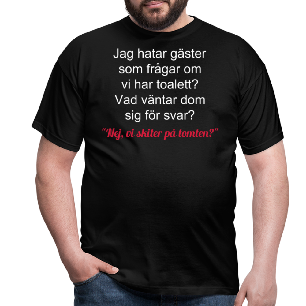 T-shirt herr toa - black