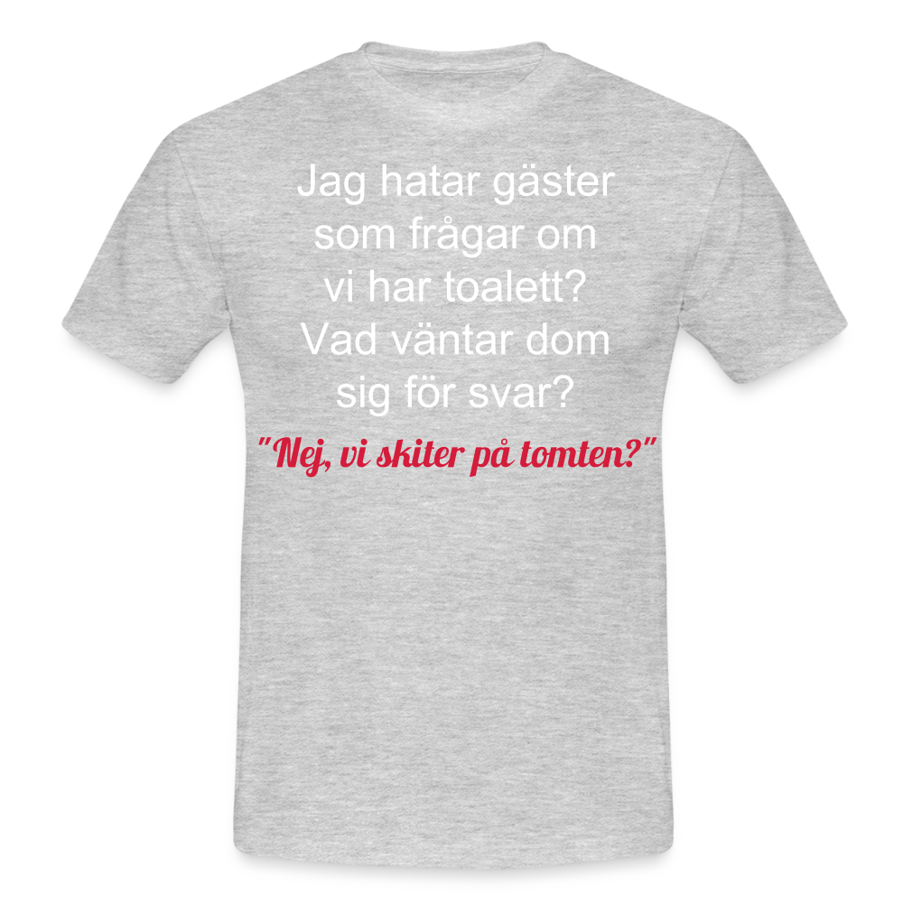 T-shirt herr toa - heather grey