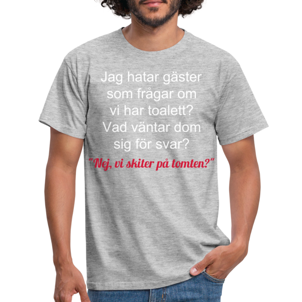 T-shirt herr toa - heather grey