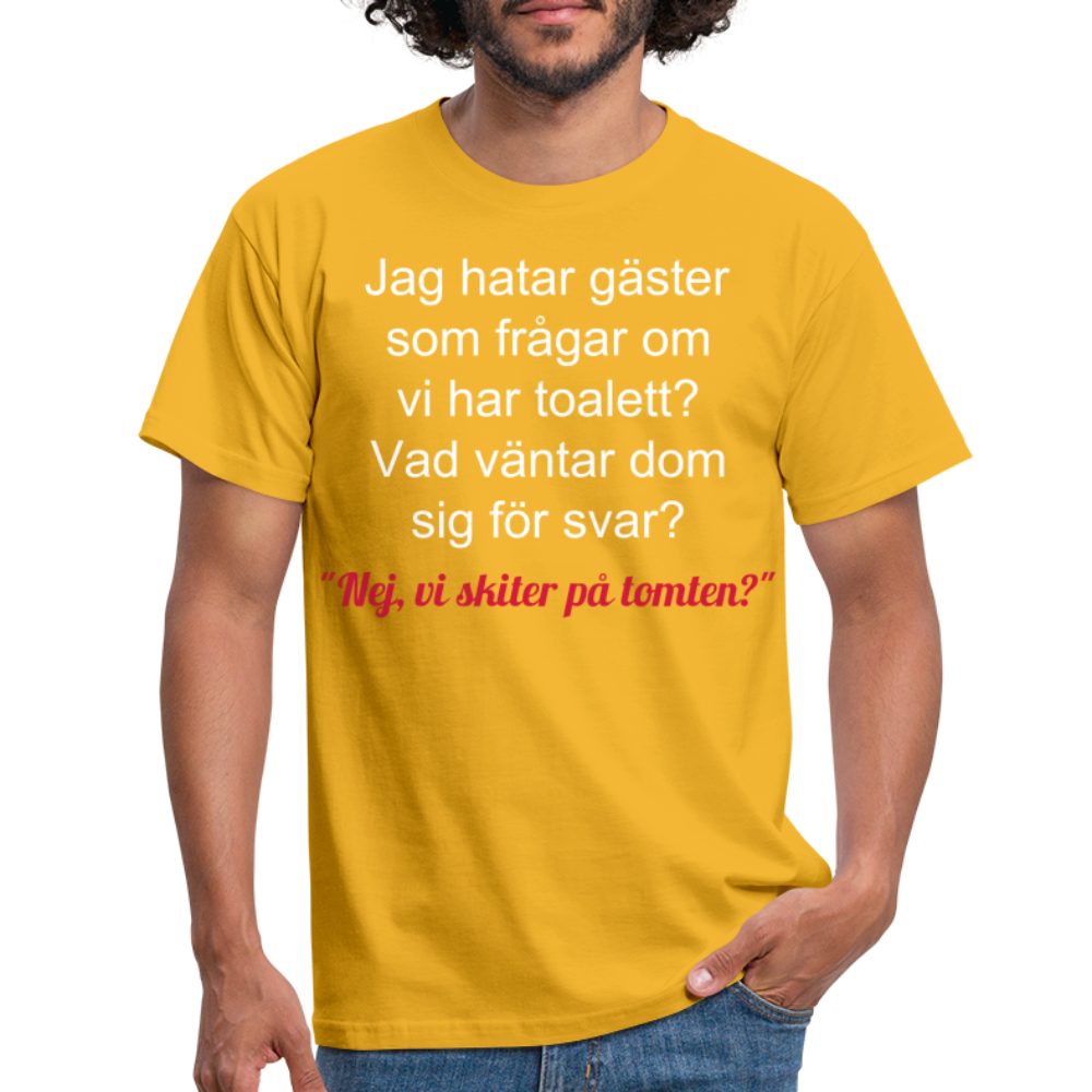 T-shirt herr toa - yellow